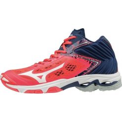 Mizuno Buty damskie Wave Lightning Z5 Mid granatowo-czerwone r. 40 (V1GC190501). Buty sportowe męskie marki Mizuno. Za 484.00 zł.