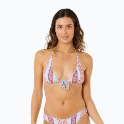 Góra od stroju kąpielowego Rip Curl Coastal Instinct Tri Bikini Top. Bikini damskie Rip Curl, l, bez wzorów, z elastanu, bez kołnierzyka, bez ramiączek. Za 189.99 zł.