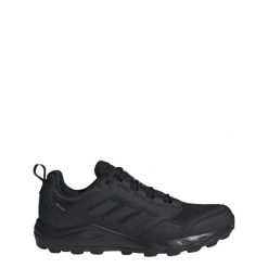 Buty do biegania męskie Adidas Tracerocker 2.0 GORE-TEX Trail Running. Czarne buty sportowe męskie Adidas, z gore-texu, bez zapięcia, do biegania, gore-tex. W wyprzedaży za 379.00 zł.