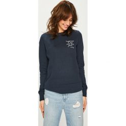 Mustang - Bluza. Czarne bluzy damskie Mustang, z aplikacjami, z bawełny. Za 199.90 zł.