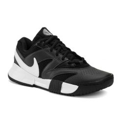 Buty do tenisa męskie Nike Court Lite 4 Clay. Czarne buty sportowe męskie Nike, bez zapięcia, tenisowe, nike court. Za 319.99 zł.