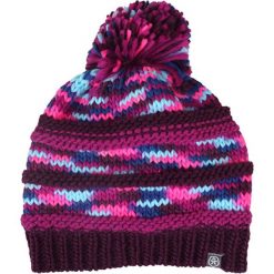 Czapka "Katarina" w kolorze fioletowym. Fioletowe czapki dla dzieci Color Kids, bez wzorów, ze splotem. W wyprzedaży za 32.95 zł.