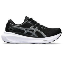 Kobieta Bieganie Buty Asics Gel-Kayano 30, Czarny. Czarne obuwie sportowe damskie Asics, bez wzorów, z materiału, do biegania, asics gel kayano. Za 869.99 zł.