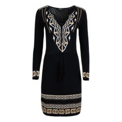Desigual Sukienka Damska Neltu S Czarny. Sukienki damskie Desigual. W wyprzedaży za 302.00 zł.