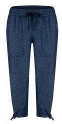 Damskie spodnie 3/4 Loap Nicoho Blue. Niebieskie spodnie materiałowe damskie LAP, s, z aplikacjami, z bawełny. Za 157.99 zł.