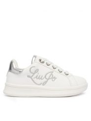 Liu Jo Sneakersy Ginny 01 4F6011 EX097 M Biały. Białe buty sportowe dziewczęce Liu Jo, bez wzorów, ze skóry, bez zapięcia. Za 349.99 zł.