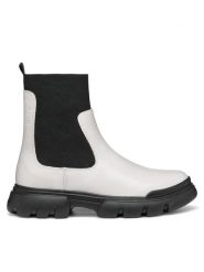 Geox Kozaki J Junette Girl J46HVC 0BCNH C1M9B M Écru. Buty zimowe dziewczęce Geox, bez wzorów, ze skóry, bez zapięcia. Za 359.99 zł.