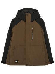 Quiksilver Kurtka snowboardowa Mission EQBTJ03180 Brązowy Regular Fit. Brązowe kurtki i płaszcze dla chłopców Quiksilver, bez wzorów, z syntetyku, sportowe, bez kaptura. Za 339.99 zł.