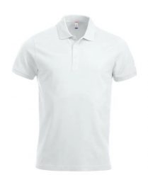 Clique Classic Lincoln S/S koszulka polo męska z bawełny, nowoczesny krój –. Białe koszulki polo męskie CLIQUE, m, bez wzorów, z bawełny, klasyczne, bez ramiączek. Za 121.45 zł.