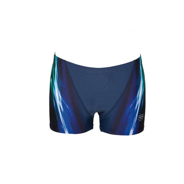 Kąpielówki bokserki męskie na basen Arena Shining Short. Niebieskie kąpielówki męskie Arena, m, bez wzorów, do pływania. Za 99.99 zł.
