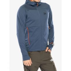 Bluza z kapturem męska Hannah Ethan Hoody. Niebieskie bluzy męskie Hannah, m, bez wzorów, z kapturem. Za 321.99 zł.