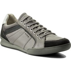 Półbuty GEOX - U Kristof A U620EA 08522 C9031 Stone/Dk Grey. Półbuty na co dzień męskie marki Geox. W wyprzedaży za 299.00 zł.