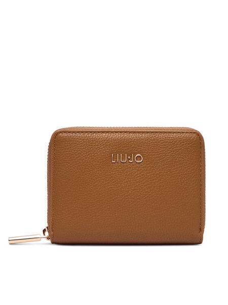 Liu Jo Portfel AF6156 E1019 Brązowy jasny. Brązowe portfele damskie Liu Jo, bez wzorów. Za 249.99 zł.