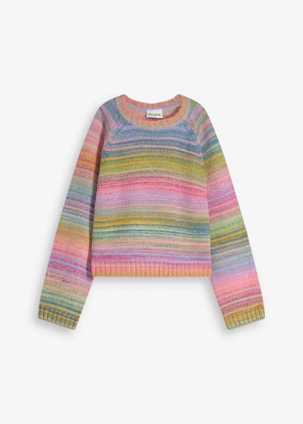 Sweter z grubej dzianiny. Czerwone swetry dla dziewczynek bonprix, bez wzorów, z dzianiny, bez kołnierzyka, bez ramiączek, długie, bez kaptura. Za 99.99 zł.