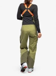 Spodnie skiturowe damskie Ortovox 3L Deep Shell Bib Pants. Zielone spodnie materiałowe damskie ORTOVOX, na zimę, l, bez wzorów, z materiału, narciarskie, Dermizax. Za 1,913.99 zł.