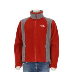 Second life - Kurtka polarowa damska The North Face Osito - Jak nowy. Czerwone kurtki damskie The North Face, l, bez wzorów, z polaru, bez kaptura, trekkingowe. Za 170.36 zł.