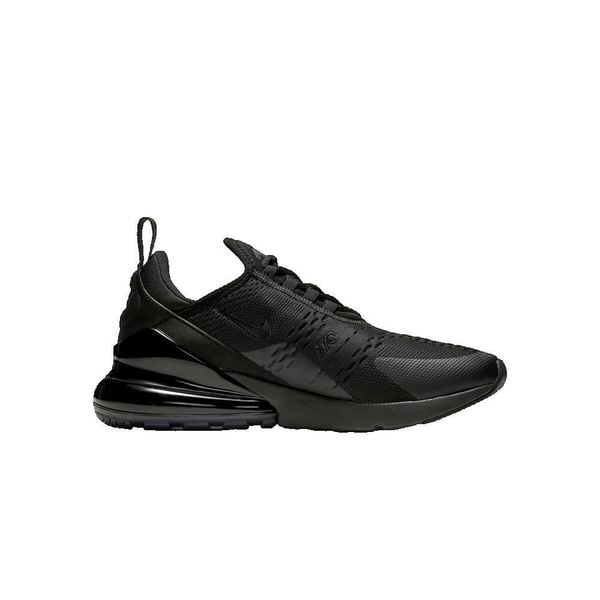 Buty Nike Air Max 270 Czarne. Czarne eleganckie półbuty Nike, z materiału, eleganckie, bez zapięcia. Za 739.00 zł.