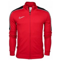 Męska Kurtka Dresowa Academy DriFIT. Czerwone kurtki męskie Nike, m, bez wzorów, z dresówki, casualowe, bez kaptura. Za 140.99 zł.