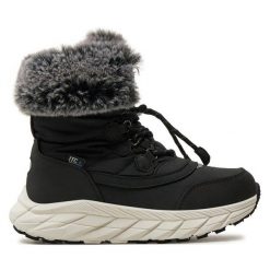 Śniegowce Leaf. Czarne śniegowce dziewczęce Leaf, bez zapięcia. Za 319.99 zł.