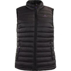 Kamizelka damska Athl. Dz. Lilith Czarna. Czarne koszulki sportowe damskie VESTEM, bez wzorów, bez kołnierzyka, bez ramiączek, trekkingowe. Za 245.99 zł.