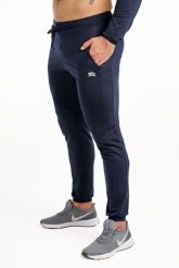 Spodnie fitness męskie Rough Radical Snappy. Niebieskie spodnie sportowe męskie ROUGH RADICAL, m, bez wzorów, z dresówki, na fitness i siłownię. Za 149.90 zł.