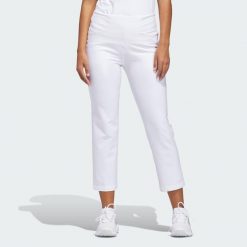 Spodnie Do Kostki Ultimate365+. Białe obuwie sportowe damskie Adidas, bez wzorów, na golfa. Za 329.00 zł.