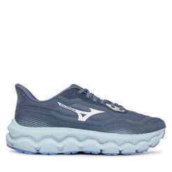 Buty do biegania Mizuno. Niebieskie buty sportowe męskie Mizuno, bez zapięcia, do biegania. Za 759.99 zł.