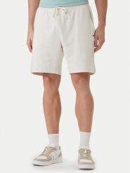 Tommy Hilfiger Szorty materiałowe Essential MW0MW37240 Écru Regular Fit. Szorty męskie Tommy Hilfiger, m, bez wzorów, z bawełny. Za 329.99 zł.