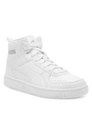 Puma Sneakersy Rebound Joy Jr 374687 07 Biały. Białe buty sportowe chłopięce Puma, bez wzorów, z tworzywa sztucznego, bez zapięcia. Za 239.99 zł.