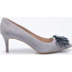 Gino Rossi - Czółenka Rumi. Szare czółenka damskie Gino Rossi, z materiału. W wyprzedaży za 229.90 zł.