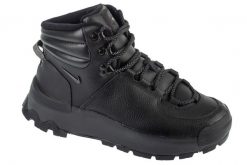 Buty zimowe damskie, City Classic Boot. Czarne obuwie sportowe damskie Nike, bez wzorów, z materiału. Za 549.99 zł.