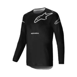 Koszulka Alpinestars Racer Graphite. Czarne koszulki sportowe męskie Alpinestars, s, bez wzorów, z elastanu, bez kołnierzyka, bez ramiączek, do biegania. Za 307.50 zł.