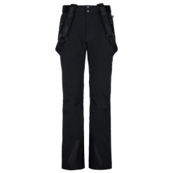 Spodnie narciarskie dla kobiet Kilpi Dermizax Primaloft Ravel. Czarne spodnie materiałowe damskie Kilpi, bez wzorów. W wyprzedaży za 892.00 zł.