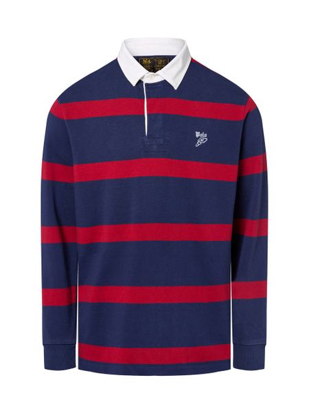 Polo Ralph Lauren Bluza męska Mężczyźni Bawełna niebieski|czerwony w paski, L. Czerwone bluzy męskie Polo Ralph Lauren, l, bez wzorów, z bawełny, bez kaptura. Za 949.95 zł.