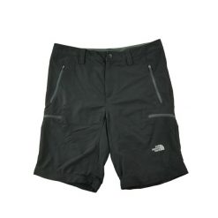 Second life - The North Face szorty męskie cargo - Jak nowy. Czarne krótkie spodenki sportowe męskie The North Face, l, bez wzorów, z materiału, trekkingowe. Za 106.46 zł.