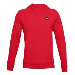Męska Bluza Polarowa Rival. Czerwone bluzy męskie Under Armour, m, bez wzorów, z polaru, bez kaptura. Za 269.99 zł.