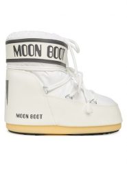 Moon Boot Śniegowce Mb Icon Low Nylon 80D1409340 Biały. Białe śniegowce i trapery męskie Moon Boot, z nylonu, bez zapięcia. Za 759.99 zł.