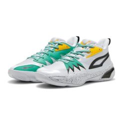 Buty do koszykówki męskie PUMA Genetics Speckle. Buty sportowe męskie Puma, bez zapięcia, do koszykówki. Za 309.99 zł.