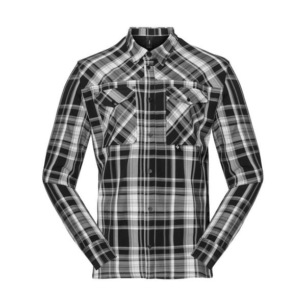 Koszula z długim rękawem Sweet Protection Hunter. Czarne koszule męskie SWEET PROTECTION, m, bez wzorów, z elastanu, bez kołnierzyka, bez ramiączek. Za 510.40 zł.