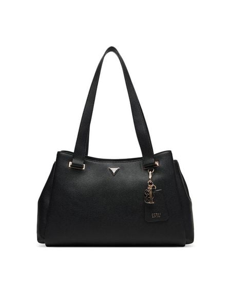 Guess Torebka Evie HWBG96 64220 Czarny. Czarne torebki do ręki damskie Guess, z aplikacjami, ze skóry, bez dodatków. Za 453.99 zł.