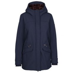 Trespass Anza - Damska kurtka softshellowa Navy Marl. Niebieskie kurtki damskie Trespass, bez wzorów, z softshellu, bez kaptura. Za 399.99 zł.