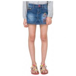 Desigual Spódnica Dziewczęca Gargalla 116 Niebieski. Spódniczki dla dziewczynek marki Desigual. W wyprzedaży za 179.00 zł.