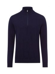 Selected sweter z dzianiny - SLHBerg Mężczyźni Bawełna niebieski, XXL. Niebieskie swetry przez głowę męskie Selected, m, bez wzorów, z bawełny, bez kołnierzyka. Za 299.95 zł.