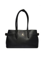 Patrizia Pepe Torebka 8B0305/L162 Czarny. Czarne torebki do ręki damskie Patrizia Pepe, bez wzorów, ze skóry, bez dodatków. Za 1,709.00 zł.