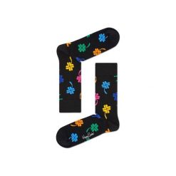 Skarpetki Happy Socks - Big Luck (BLU01-9000). Czarne skarpety męskie marki Giacomo Conti, z bawełny. Za 34.90 zł.