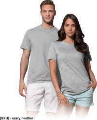Stedman ST2000 - T-SHIRT męski - szary heather XS. Brązowe t-shirty męskie Stedman, m, bez wzorów, bez kołnierzyka. Za 18.40 zł.