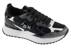 Buty sportowe Sneakersy damskie, Stargirl. Czarne obuwie sportowe damskie SUN68, bez wzorów, z materiału, trekkingowe. Za 459.99 zł.