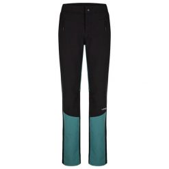 Damskie spodnie softshellowe Loap Urmeena Czarne. Czarne spodnie sportowe damskie LOOP, bez wzorów, trekkingowe. Za 264.99 zł.
