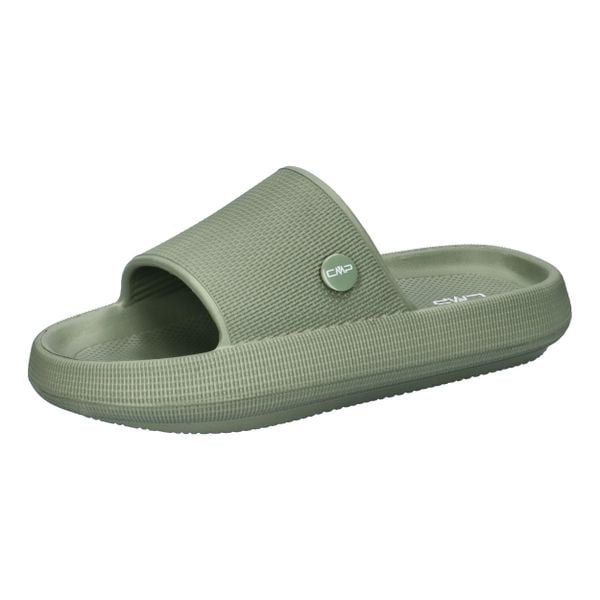 Klapki sportowe damskie CMP Ruby Slipper wygodne zielone. Czarne klapki damskie CMP, bez wzorów, z syntetyku. Za 85.00 zł.