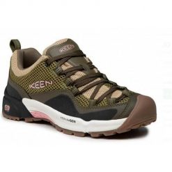 Buty trekkingowe damskie Keen Crest Vent. Zielone obuwie sportowe damskie Keen, trekkingowe. Za 550.60 zł.